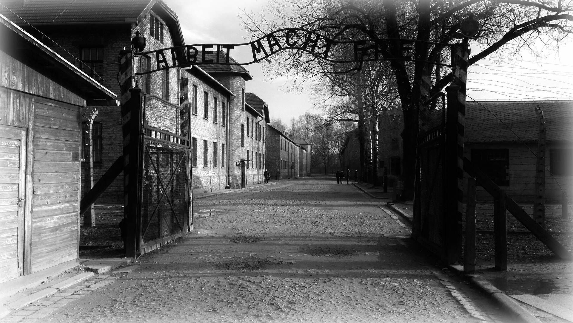 Campo di concentramento di Auschwitz ingresso