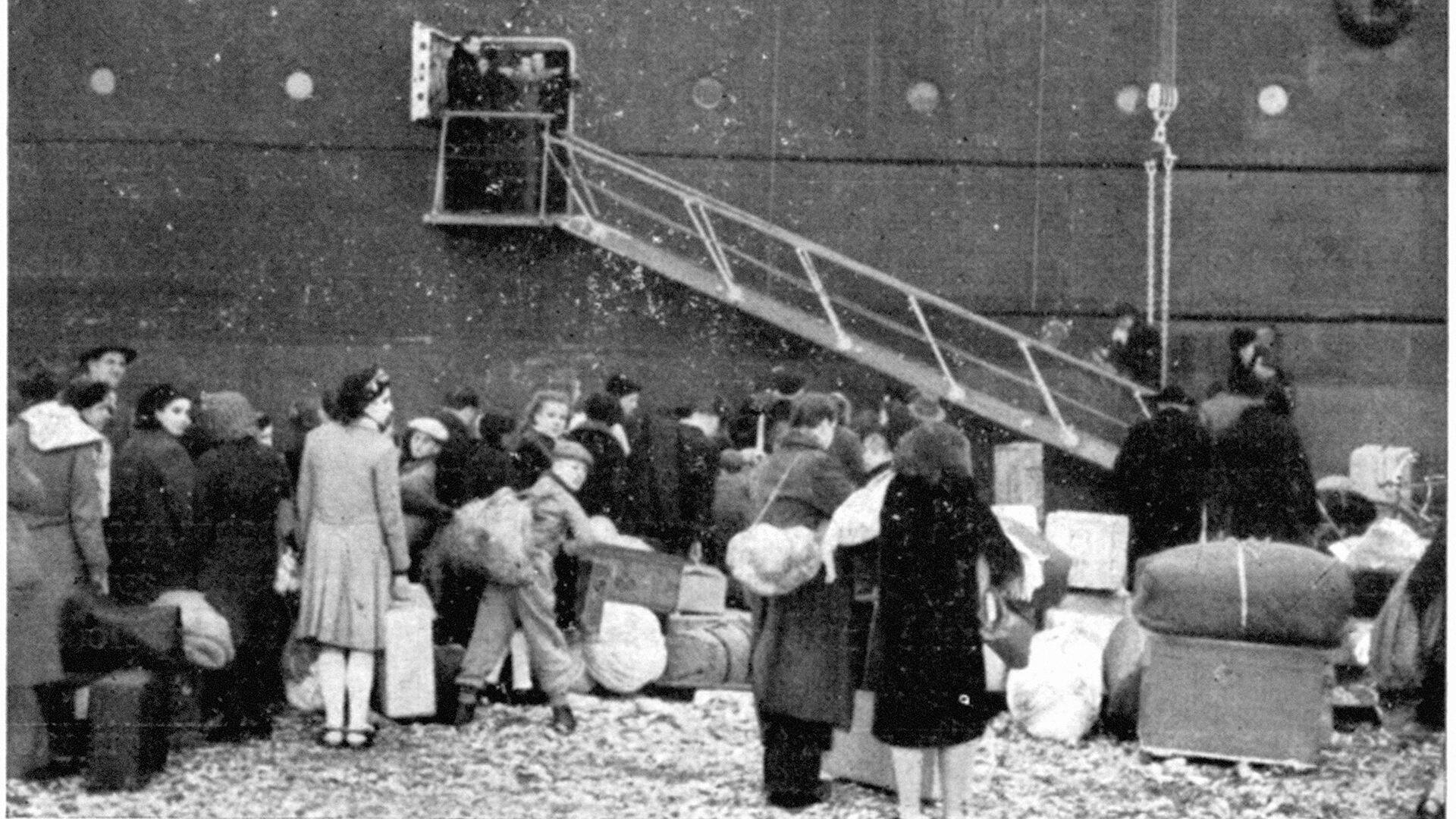Foto d'epoca esodo