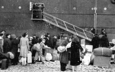 Foto d'epoca esodo
