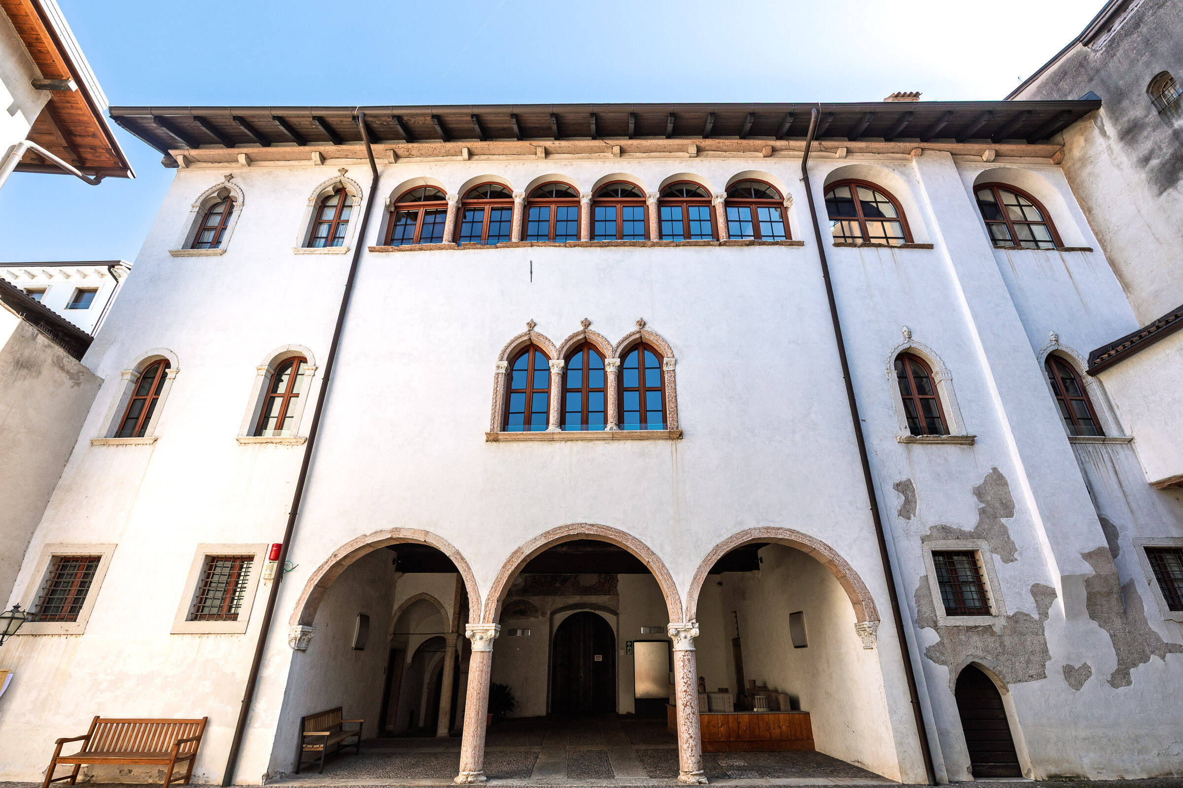 Immagine: Palazzo Geremia, cortile interno
